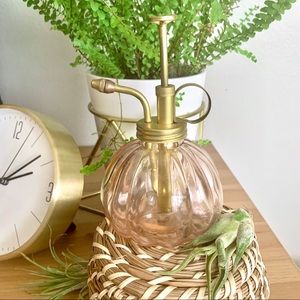 Terrain Tinted Glass Plant Mister in Pink